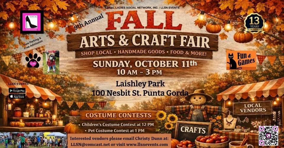 9th Annual Fall Arts &amp; Craft Fair