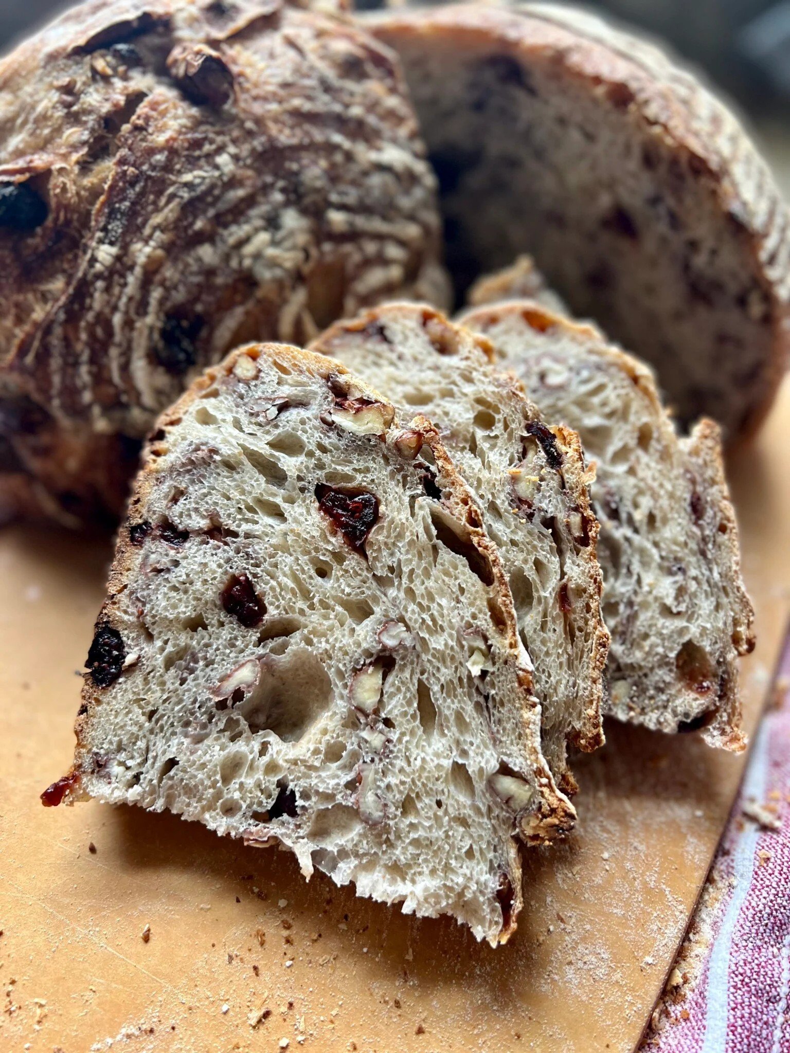 Cranberry Pecan Sourdough