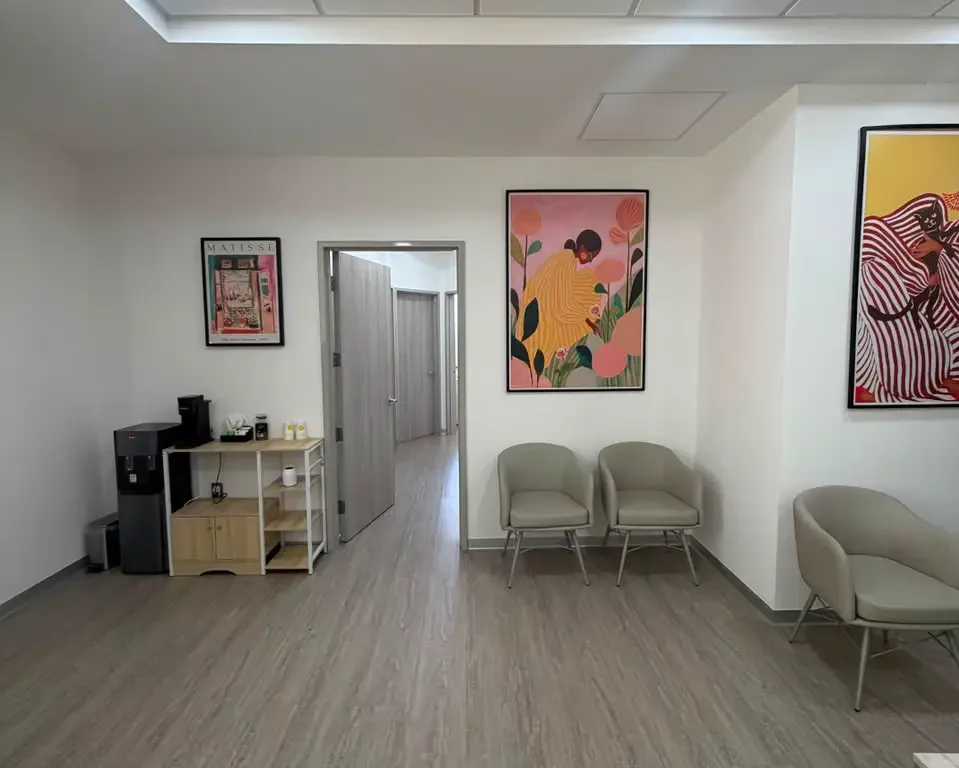 sala de espera de consultorio