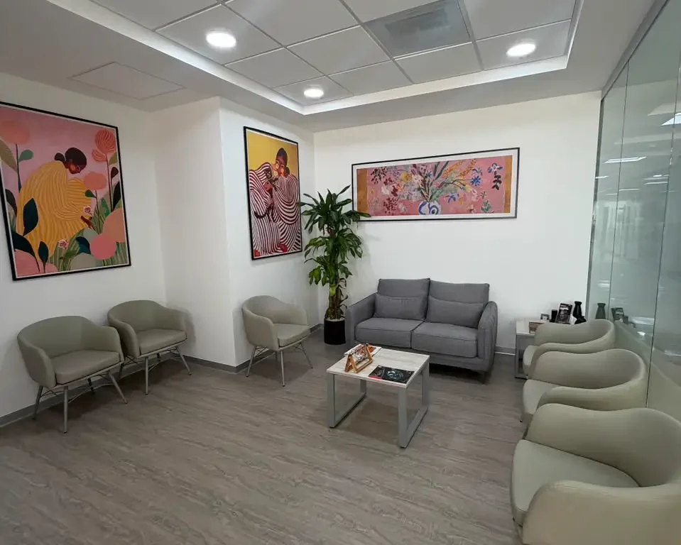 sala de espera de consultorio