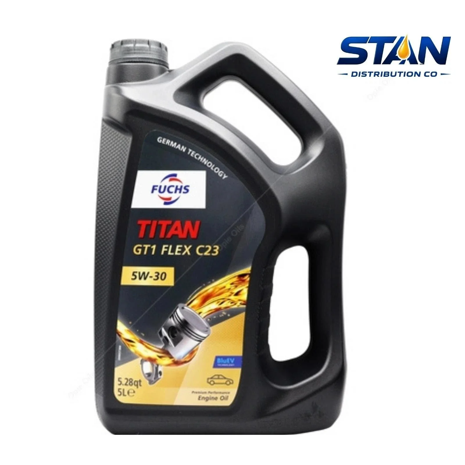 FUCHS TITAN GT1 FLEX C23 5W-30 5L Engine Oil BMW LL-04 MB 229.52 ACEA C2 C3