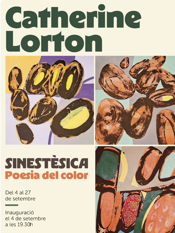 Propera exposició: ‘Sinestèsica. Poesia del color’ de Catherine Lorton