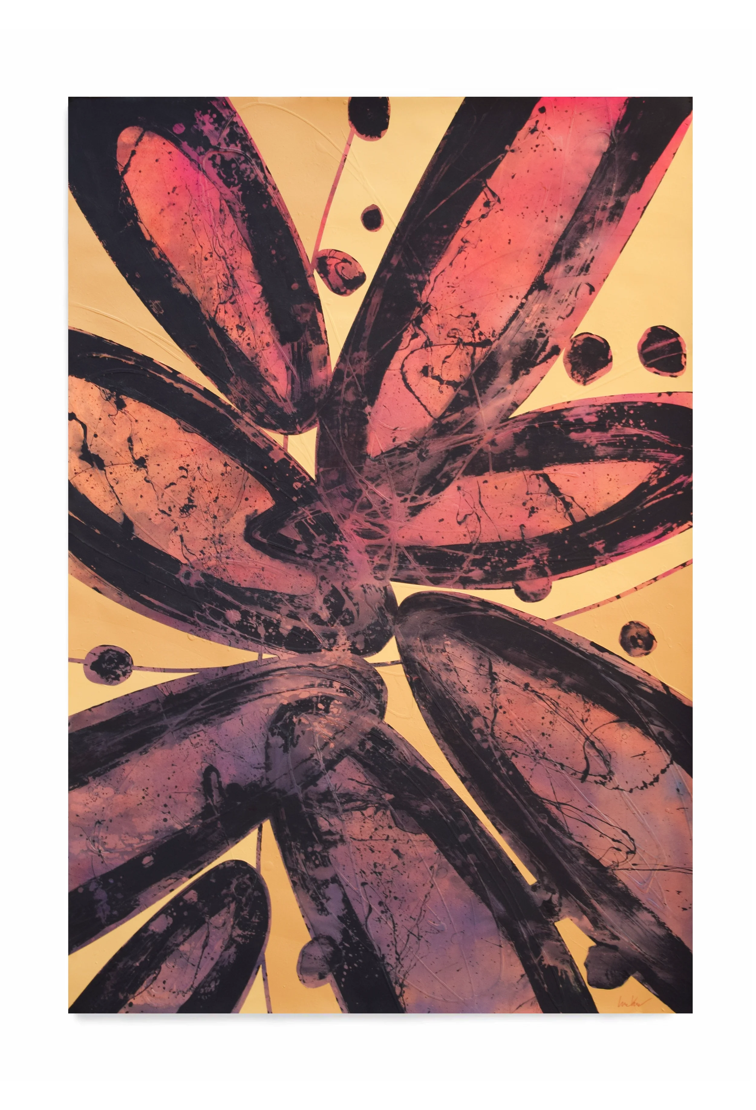 Openings II, 2026, Synaesthesia series
Mixed media on cotton paper, 120 × 80 cm