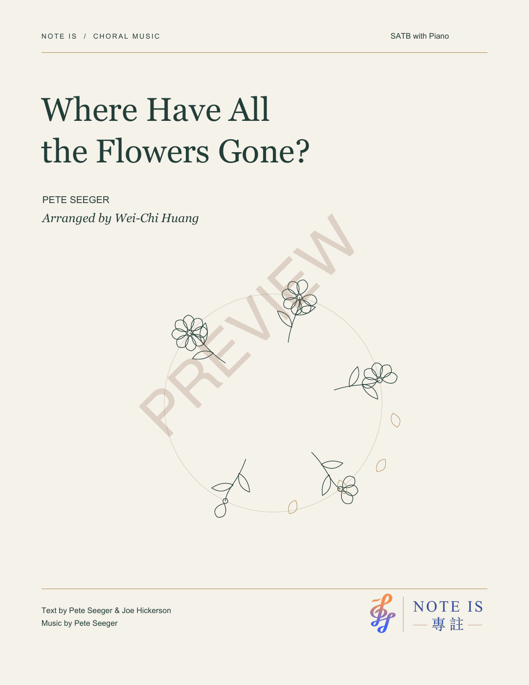 Where Have All the Flowers Gone?