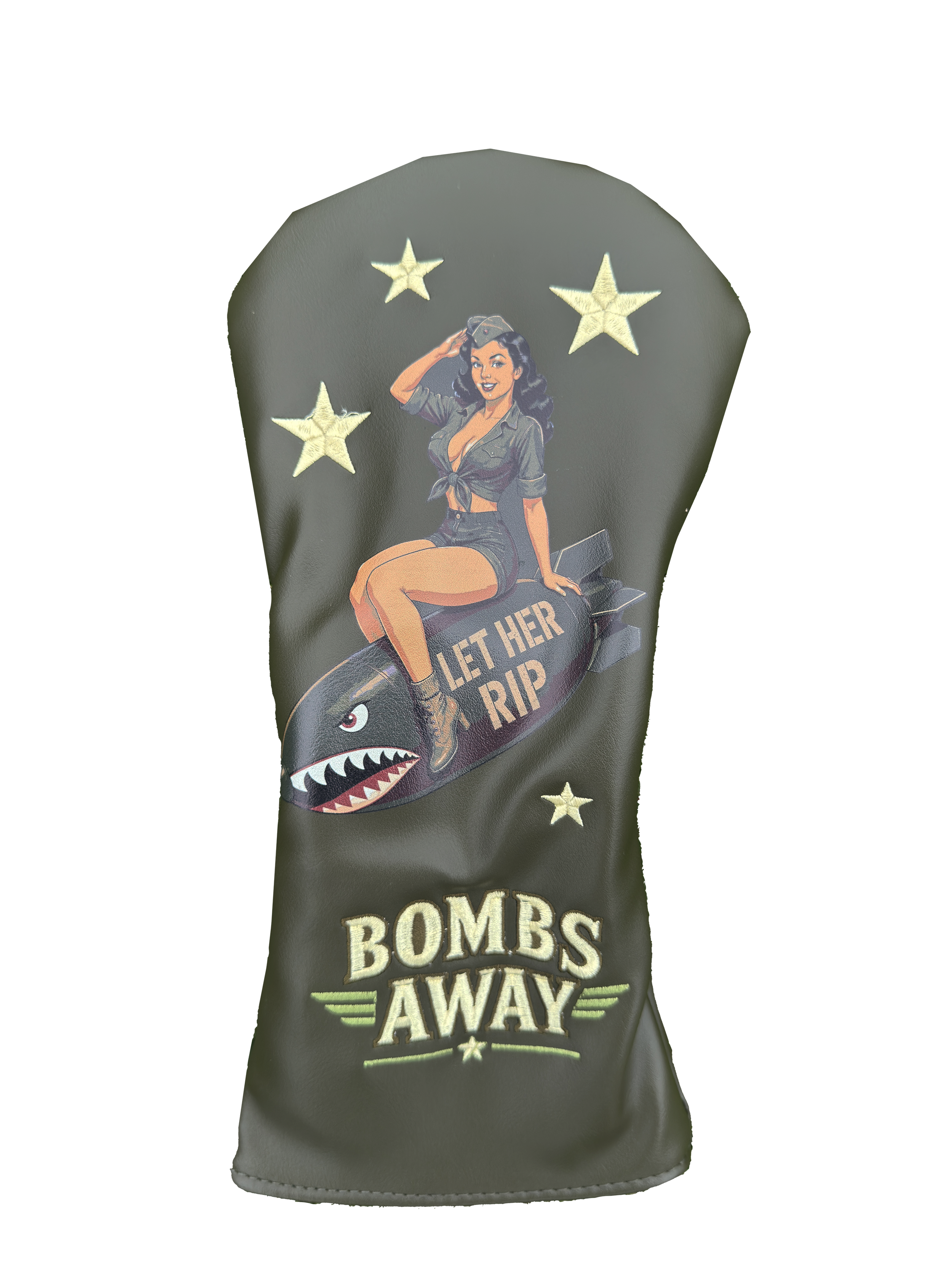 Bombs Away Pinup Retro Driver Headcover
