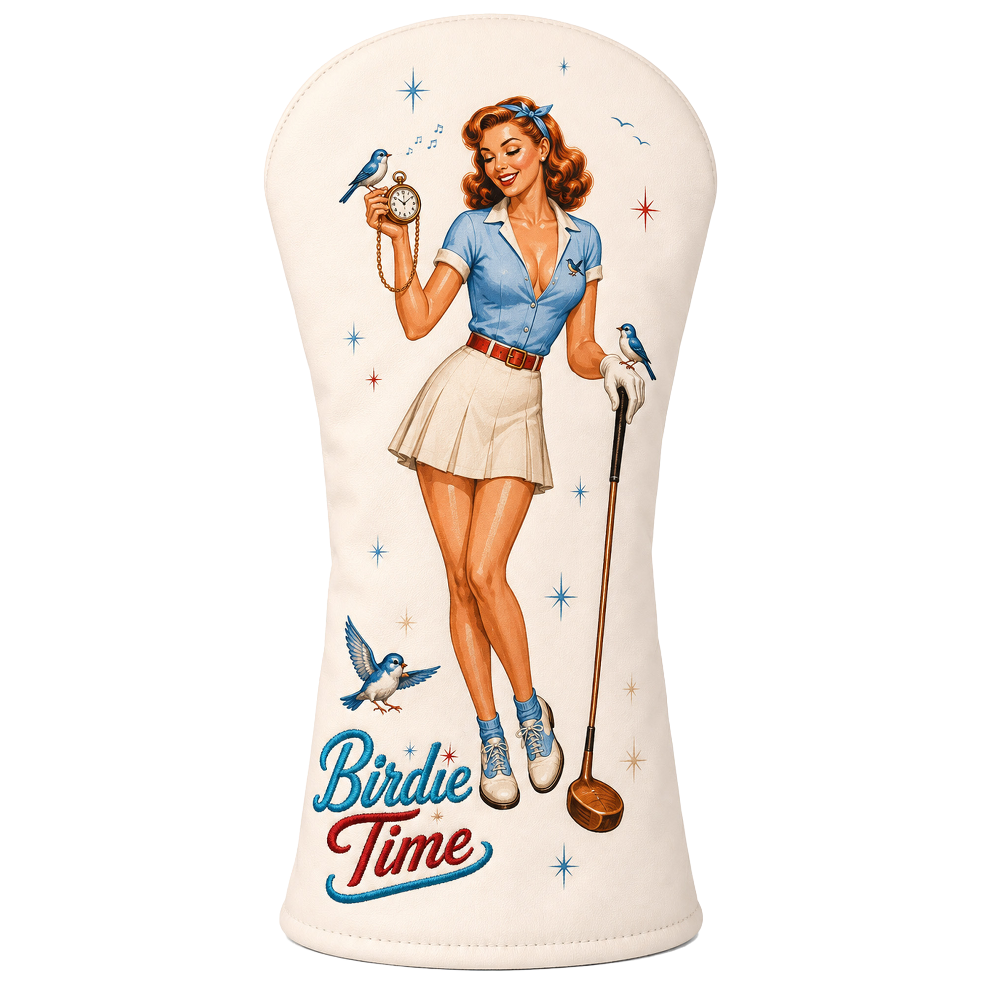 Birdie Time Pinup Retro Driver Headcover