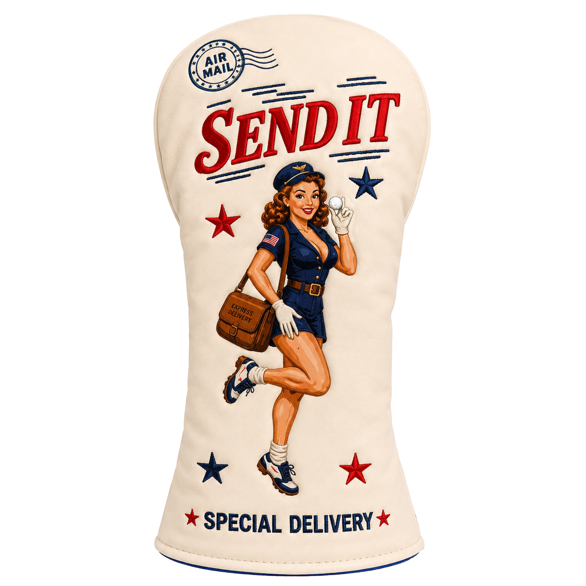 Send It Pinup Retro Driver Headcover