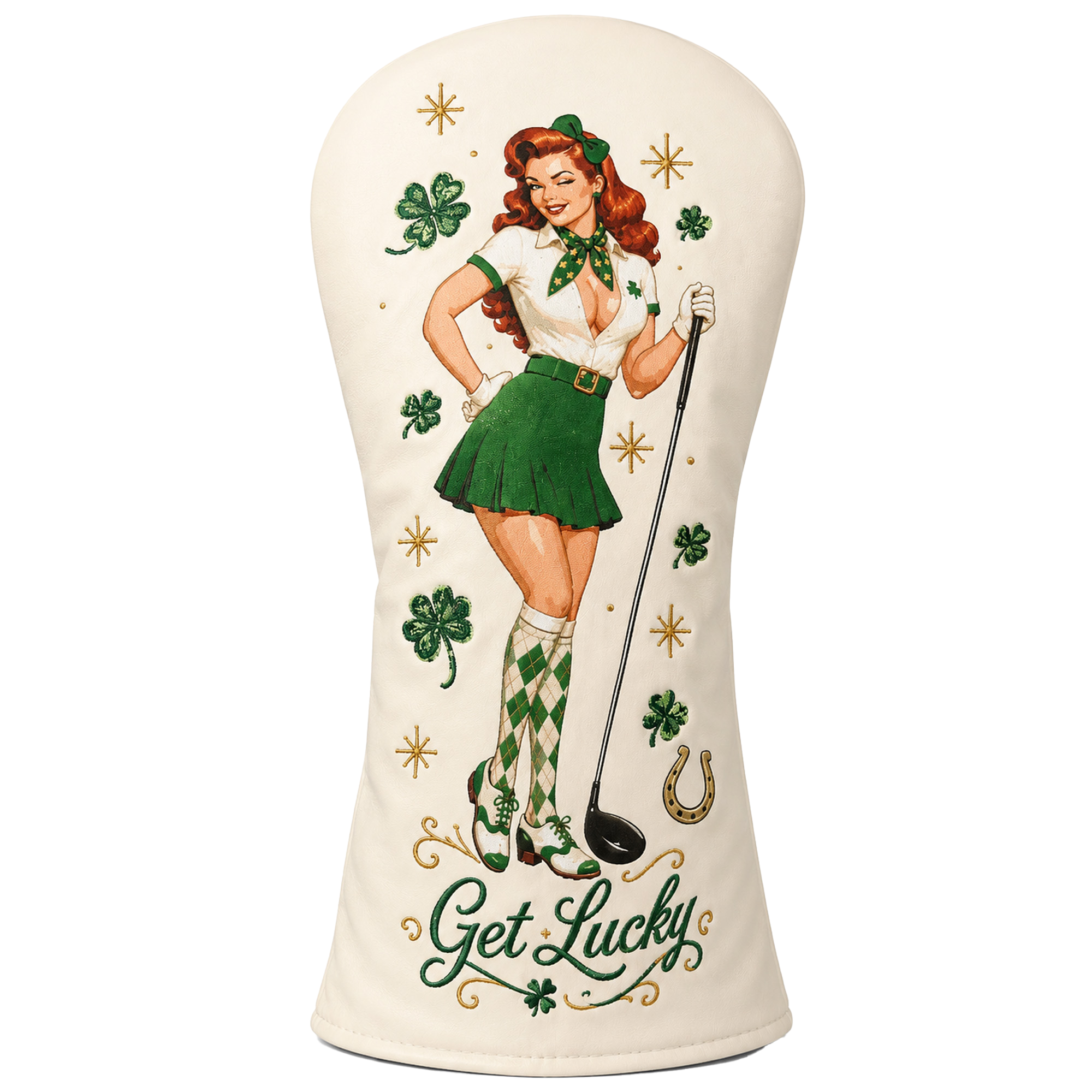 Get Lucky Retro Pinup Headcover