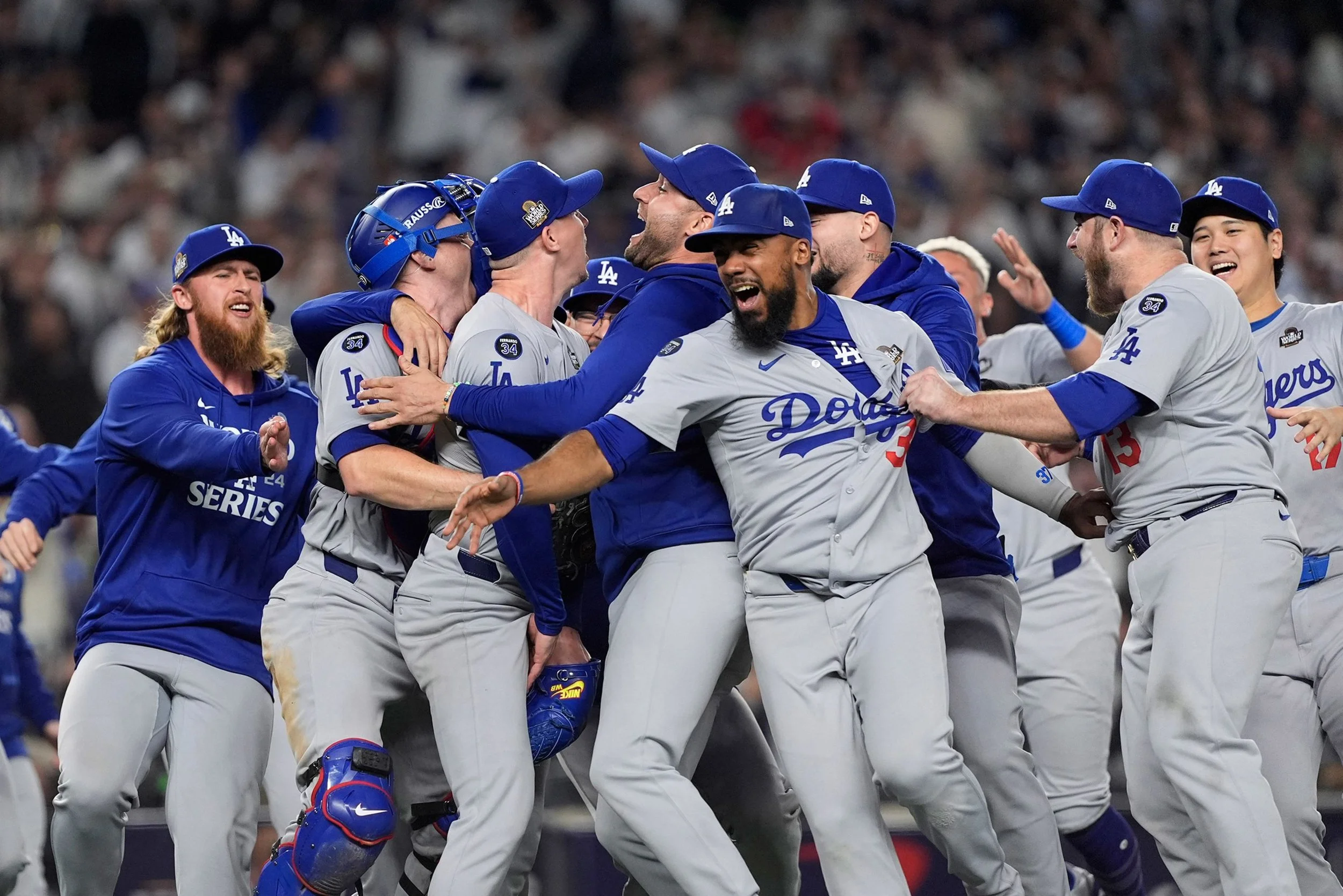 LA Dodgers win World Series 2024!