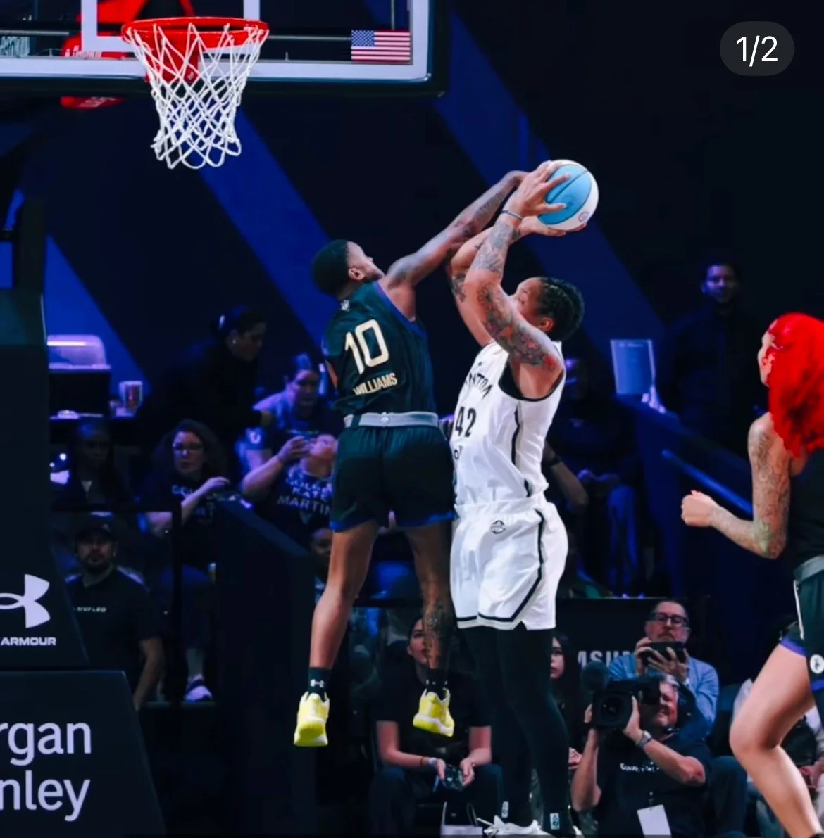 Heart Over Height: Courtney Williams' Grit Shines Against Brittney Griner