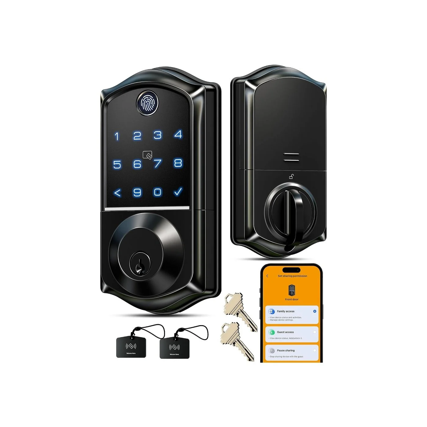 Veise VE017 Fingerprint Smart Door Lock