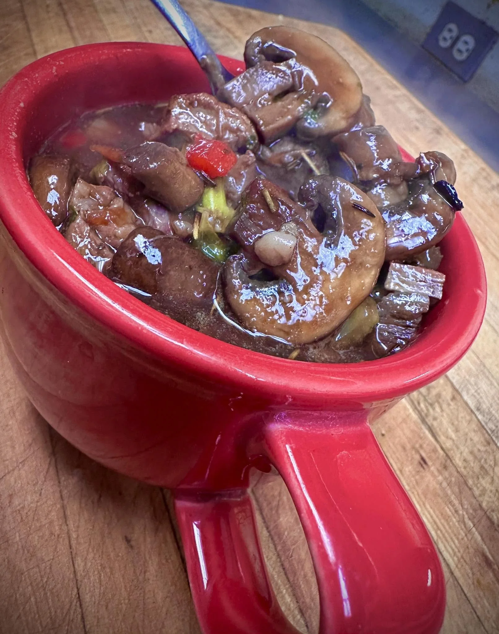 Raost Beef and Portabello Mushroom soup at Machi's.jpg