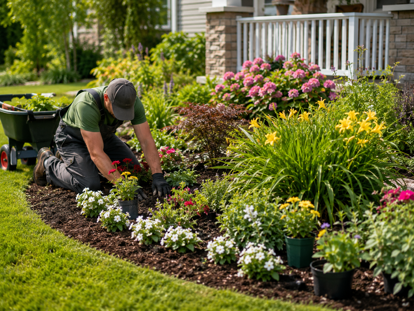 Seasonal Flower Bed Refresh