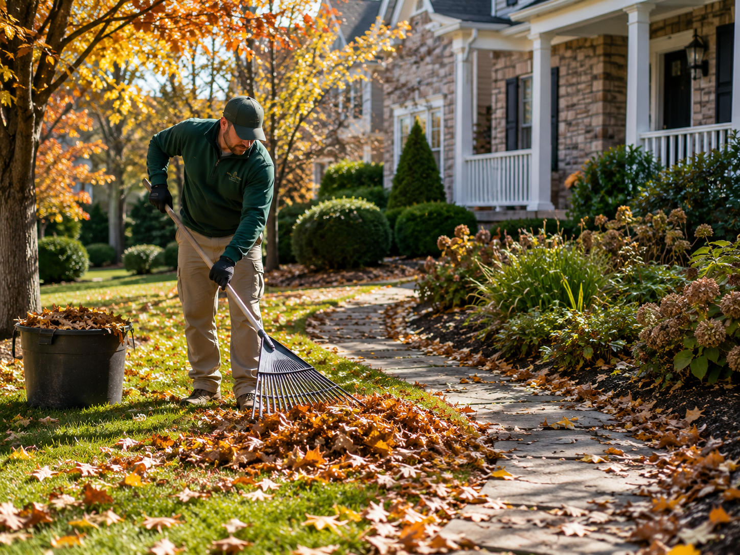 Leaf Removal Service
