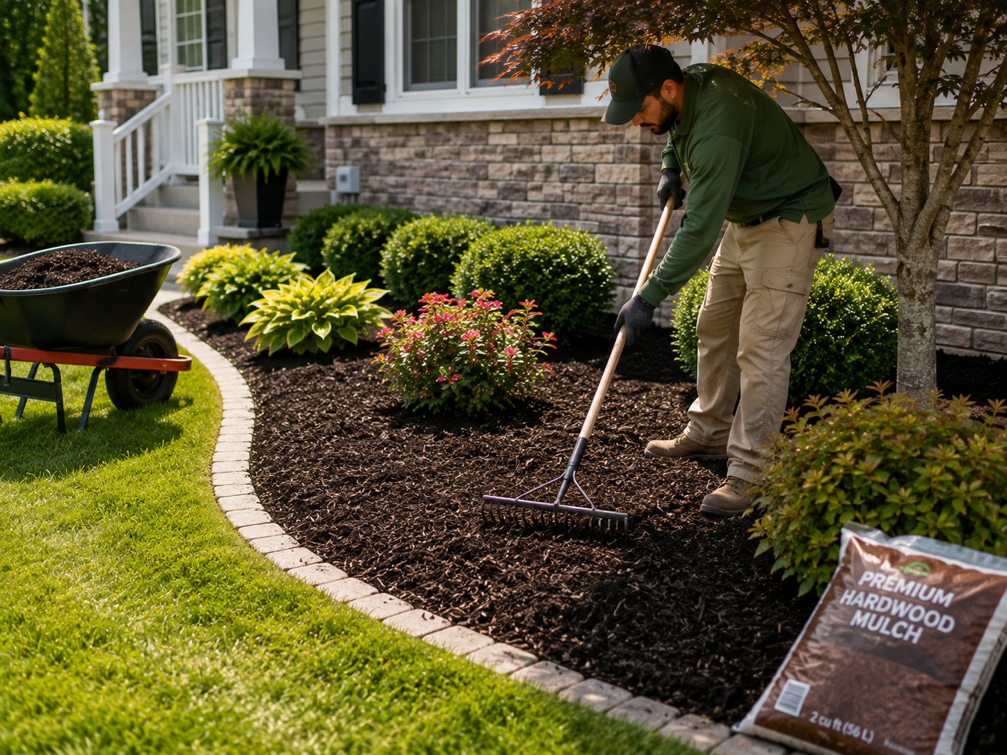 Mulch Bed Refresh