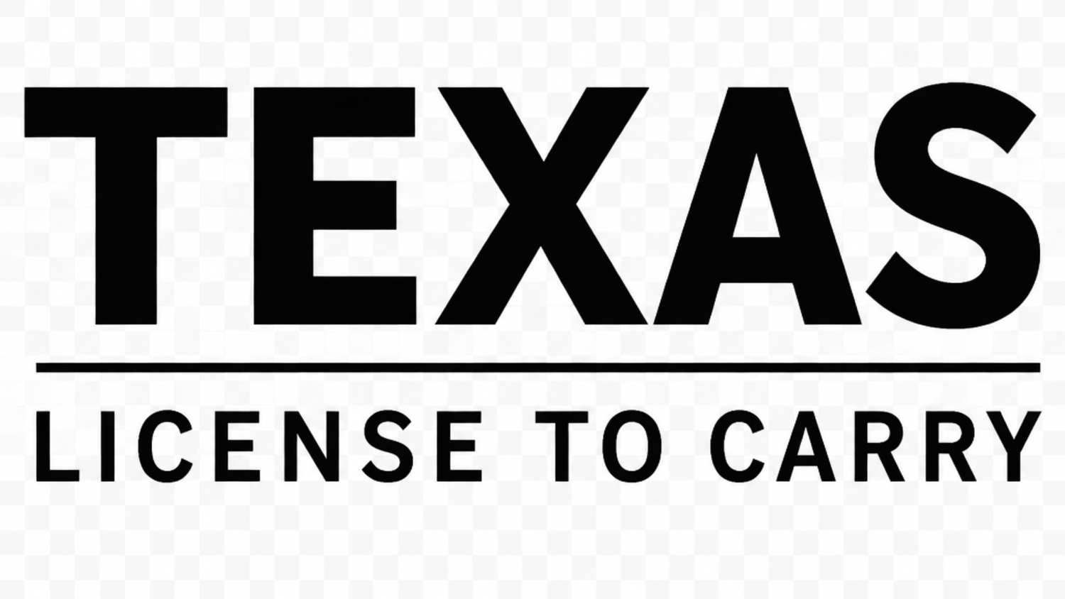 Texas License To Carry