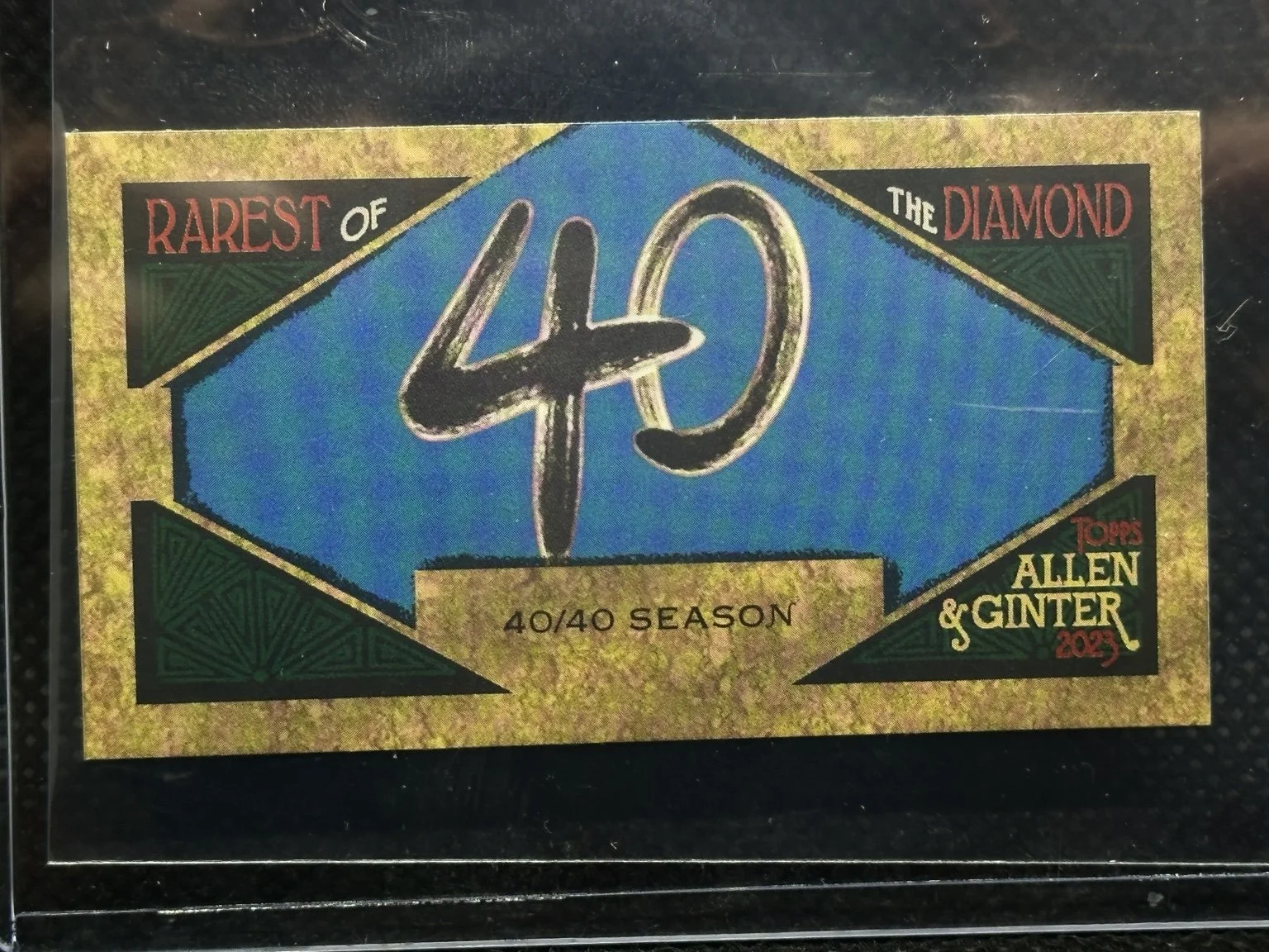 40/40 Season - 2023 Topps Allen & Ginter Rarest of the Diamond Mini #MROD-9