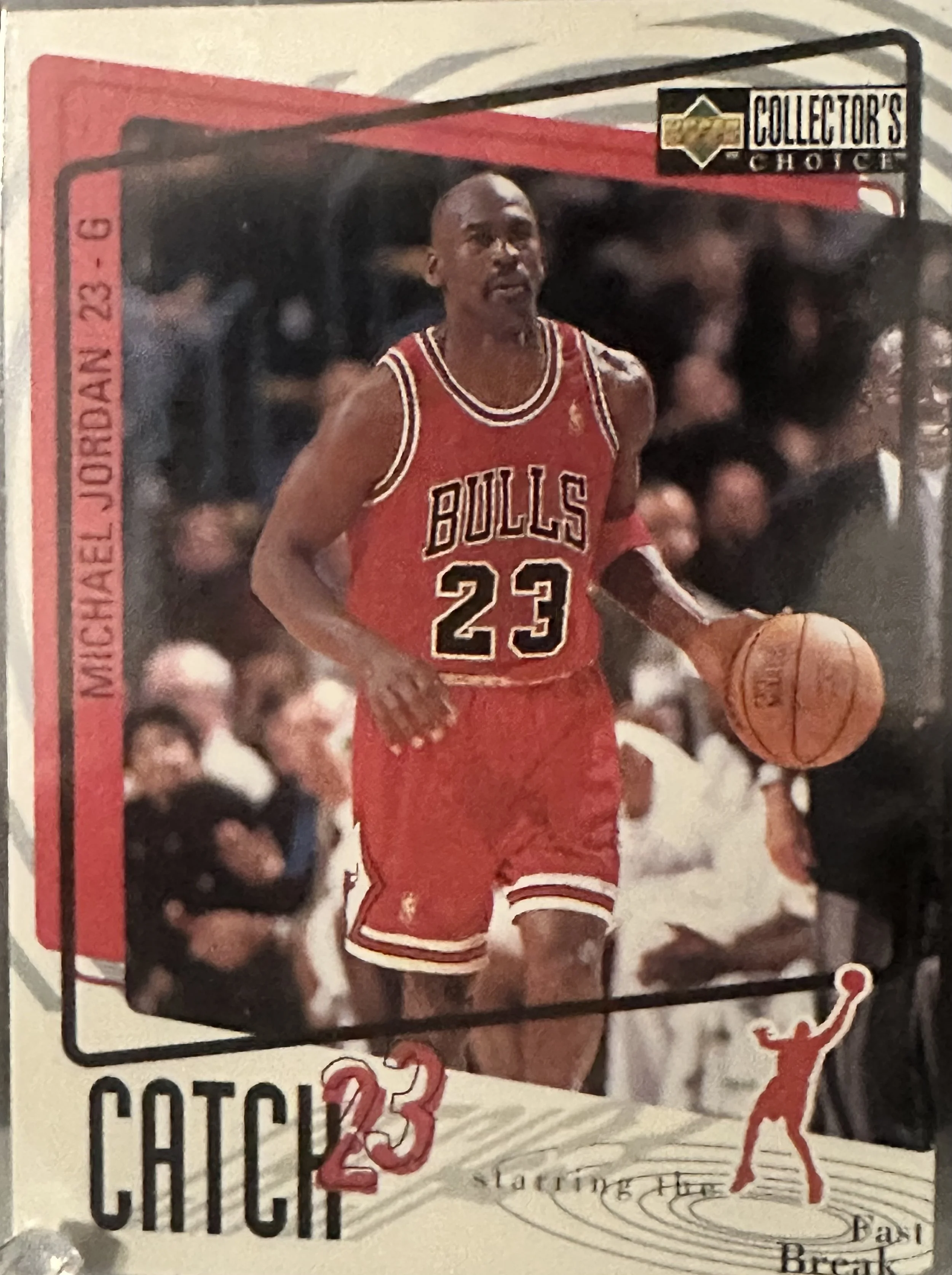 Michael Jordan Chicago Bulls Collector's Choice trading card from the featured collection.