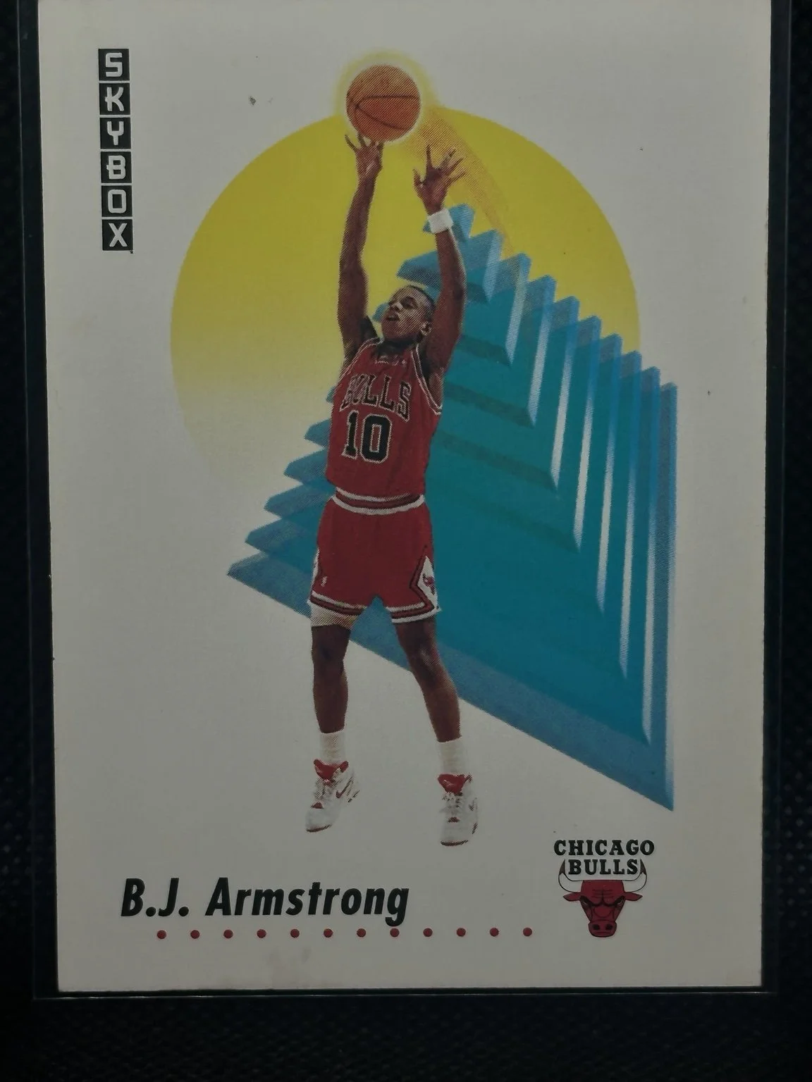 B.J. Armstrong — 1991-92 SkyBox #34