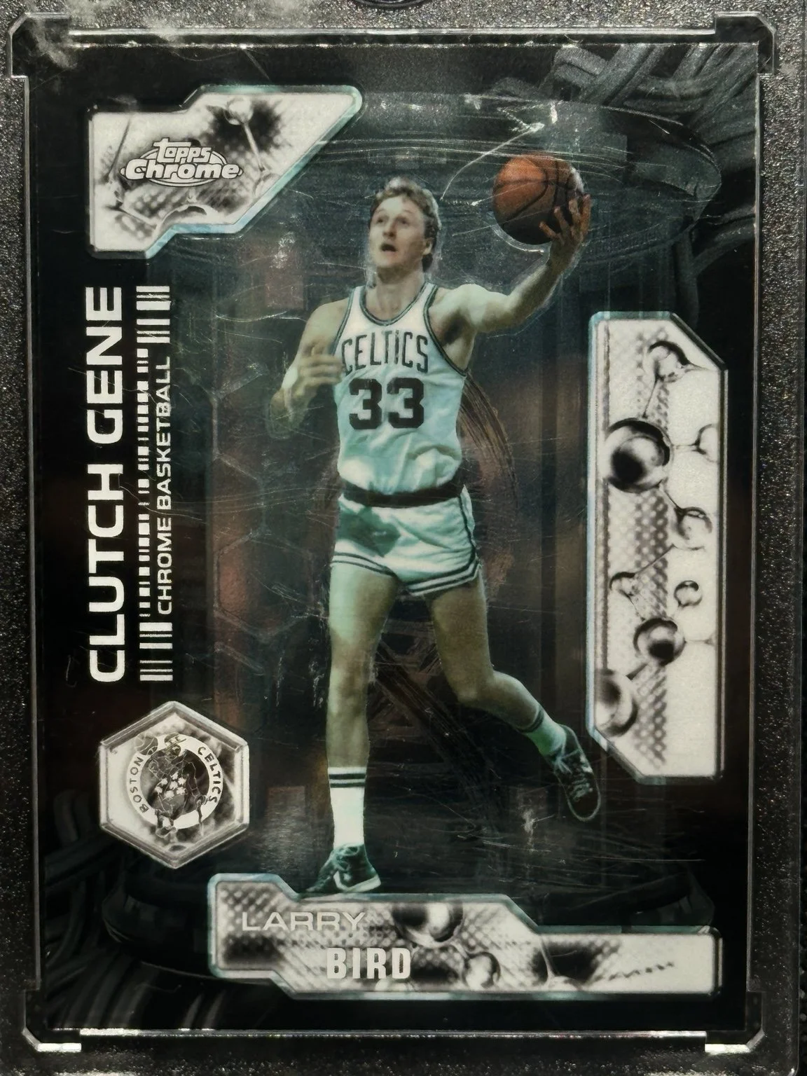 Larry Bird - 2025-26 Topps Chrome Update Clutch Gene #CG-23