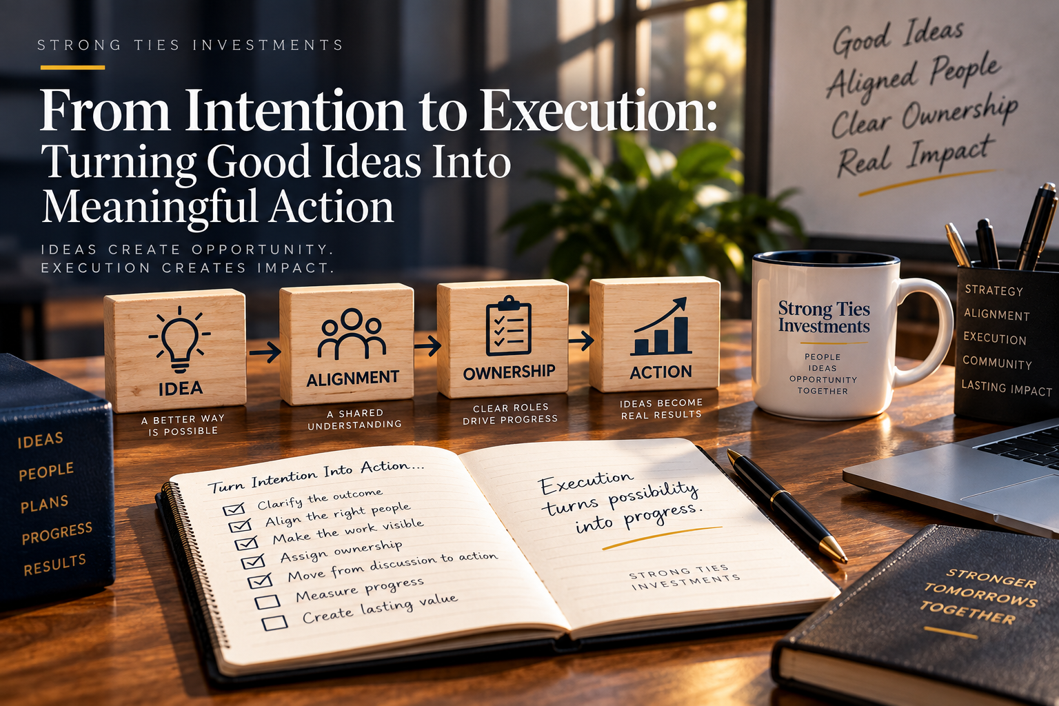From Intention to Execution:  Turning Good Ideas Into Meaningful Action