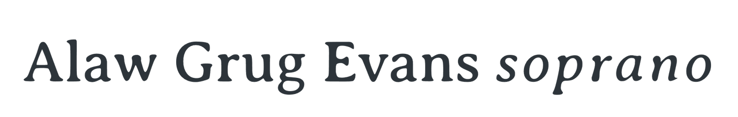 Alaw Grug Evans | Soprano