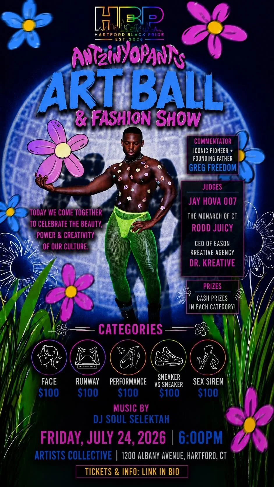 Hartford Black Pride Art Ball + Fashion Show