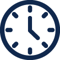 Clock showing 3:00