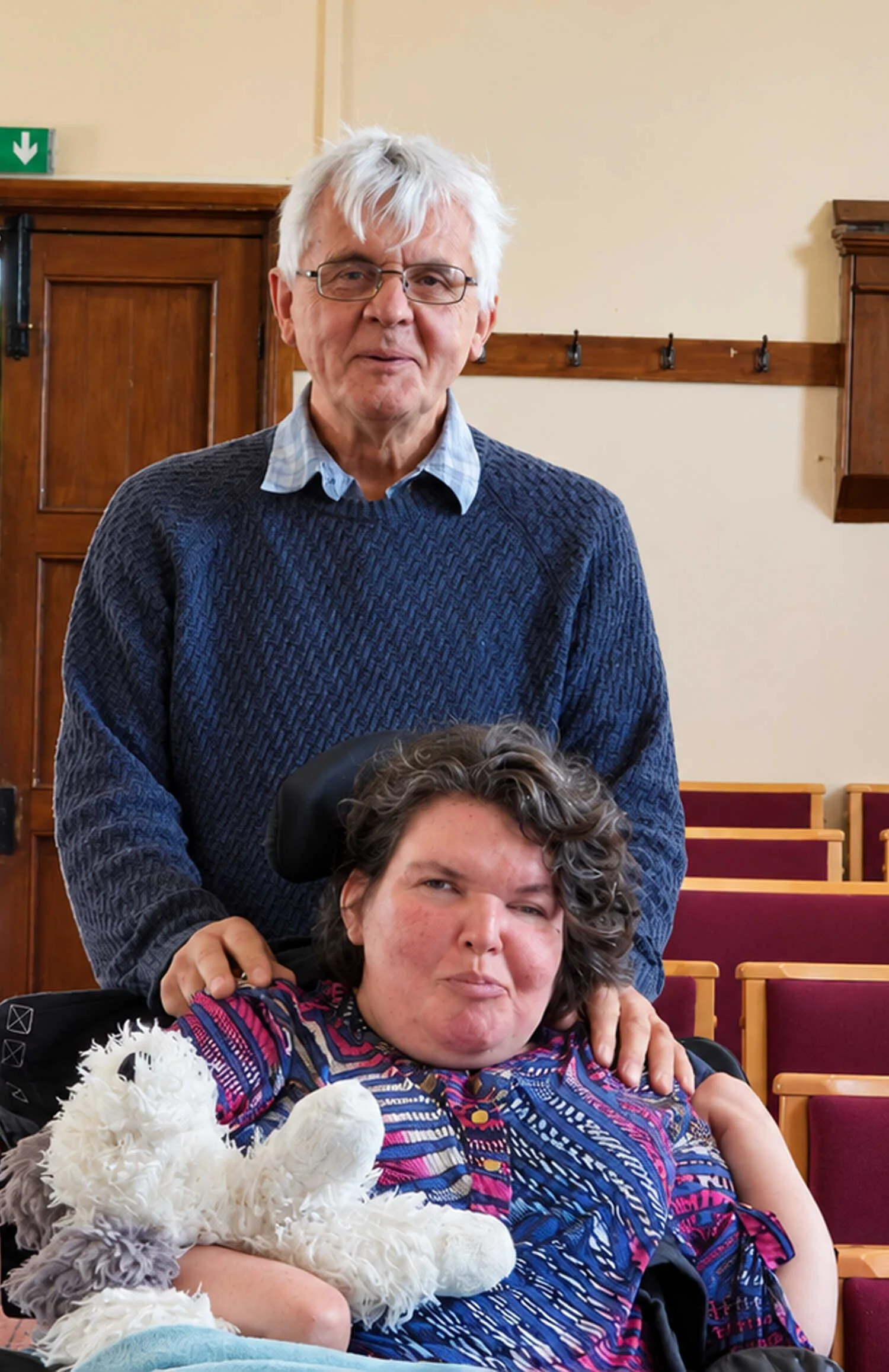 Emmanuel Fellowship members together inside the chapel