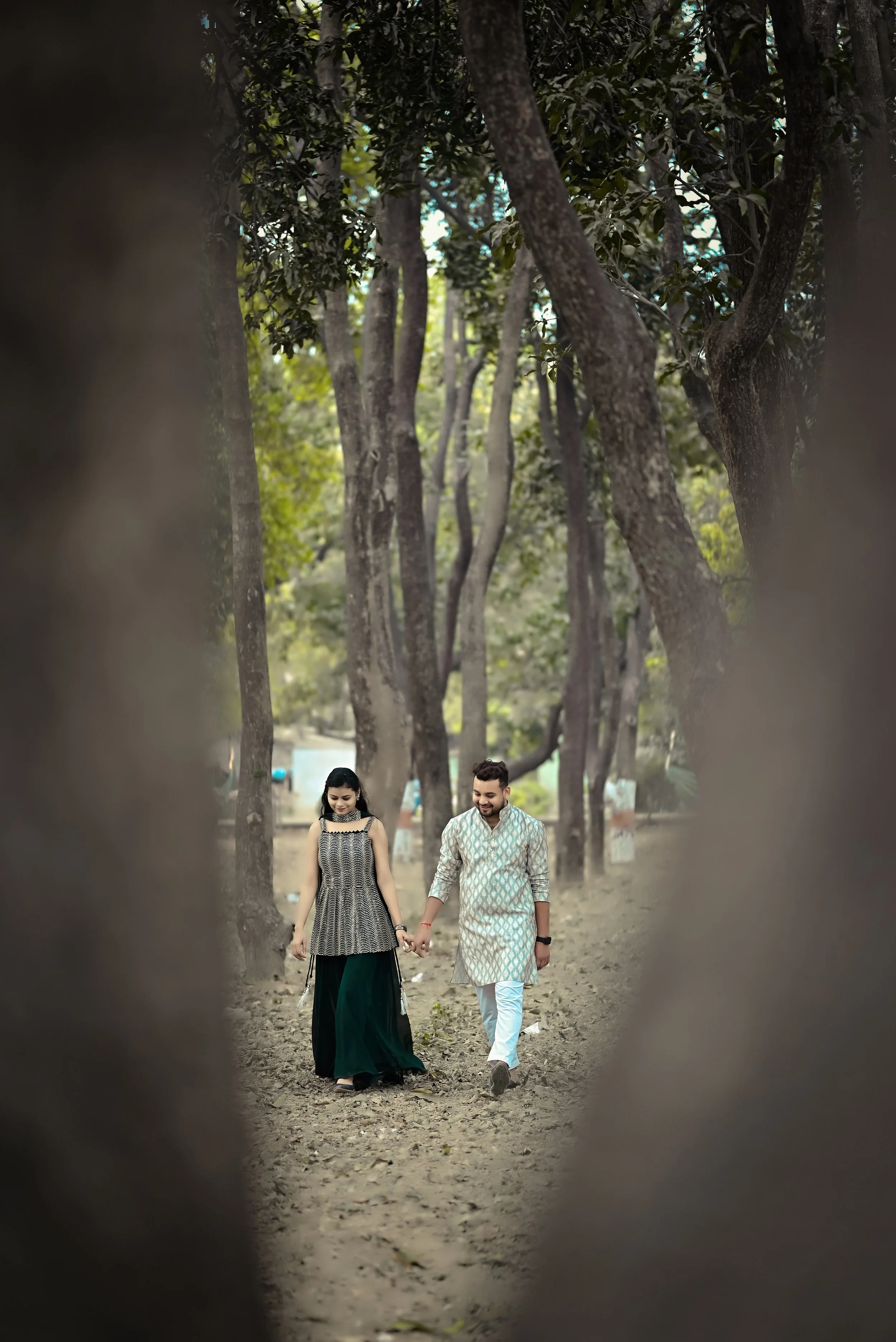 Candid Pre Wedding Photography in Prayagraj capturing authentic smiles, romantic moments, natural chemistry and beautiful couple portraits in a timeless style.