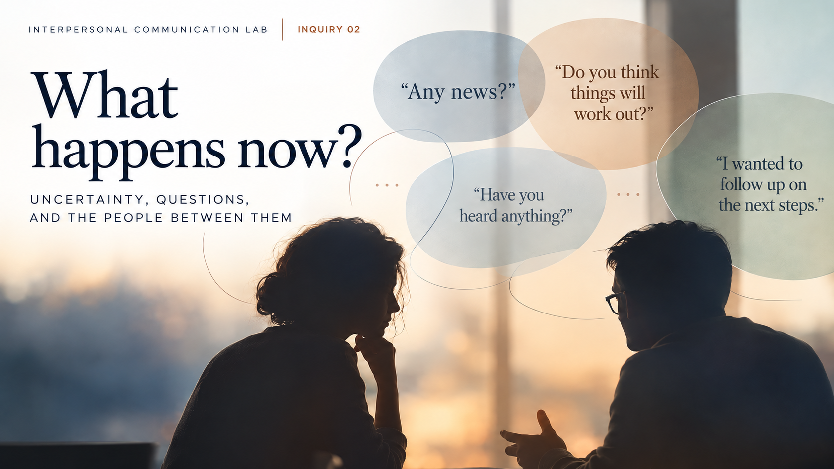 “What happens now?”