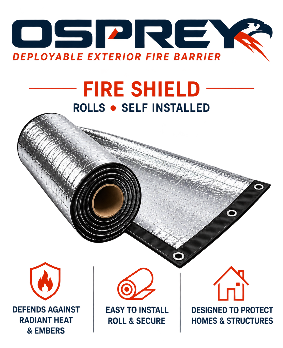 Osprey Rolled Fire Shield