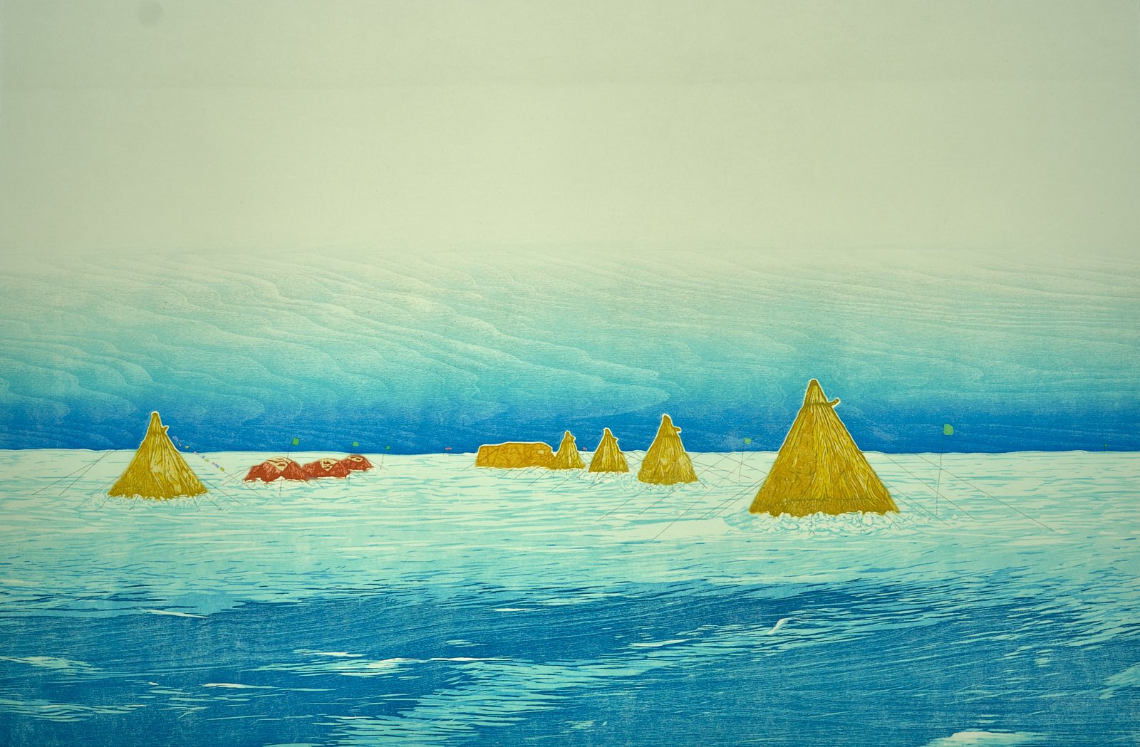 Basecamp, Allan Hills Blue Ice Area, Antarctica