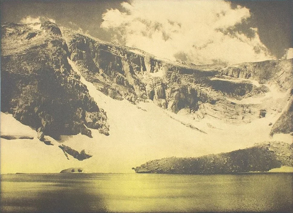 Moomaw Glacier at Rocky Mountain National Park