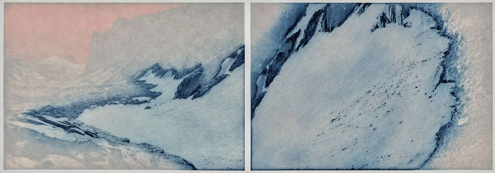 Tyndall Glacier Diptych