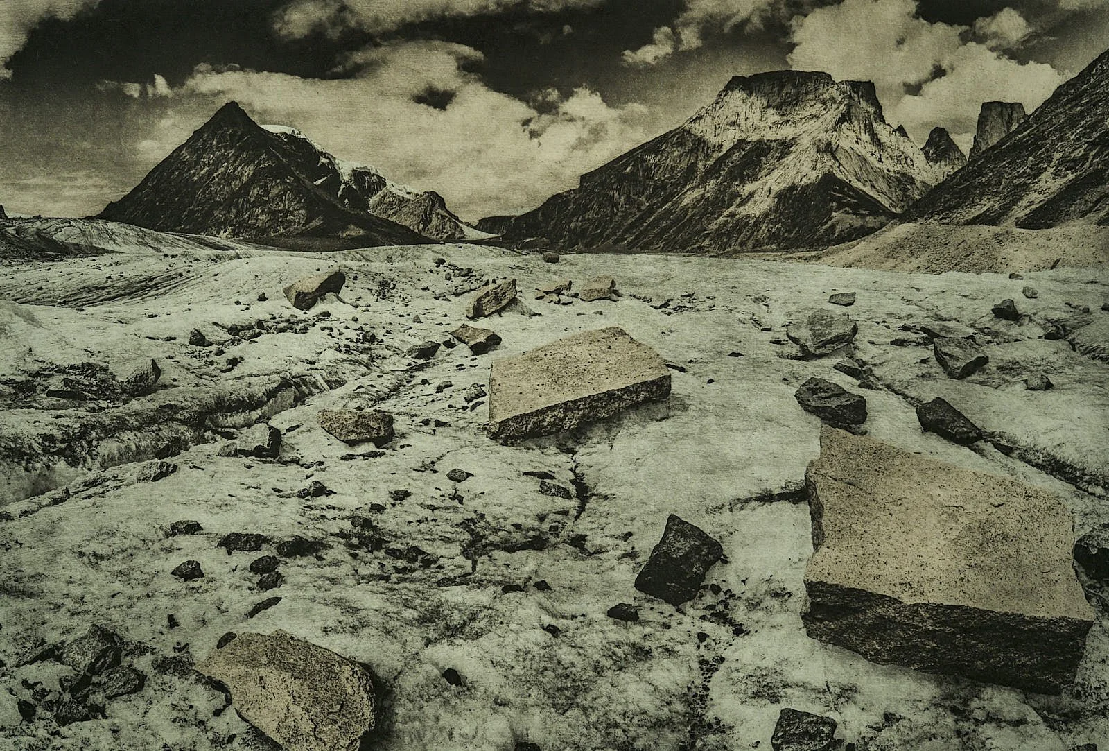 Lower Reaches of Caribou Glacier, Volume I