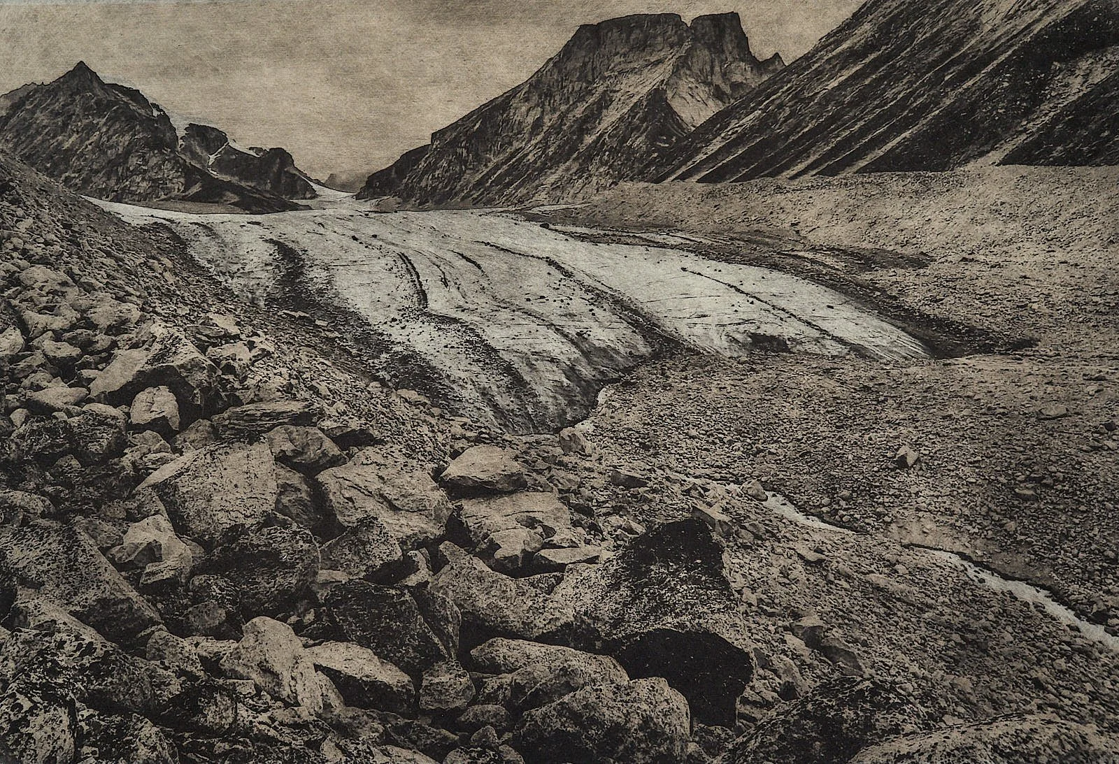Caribou Glacier Tongue, Volume I