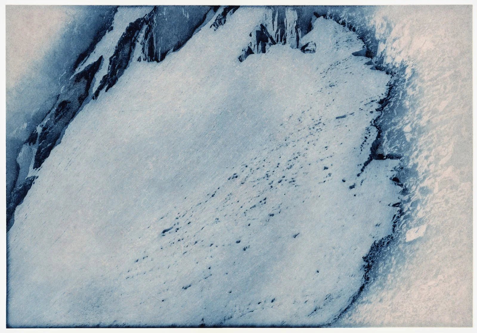 Right side of Tyndall Glacier Diptych