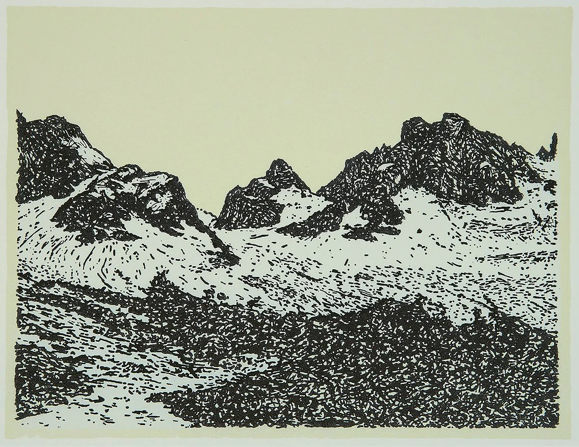 Wind River High Country Diptych (right side)