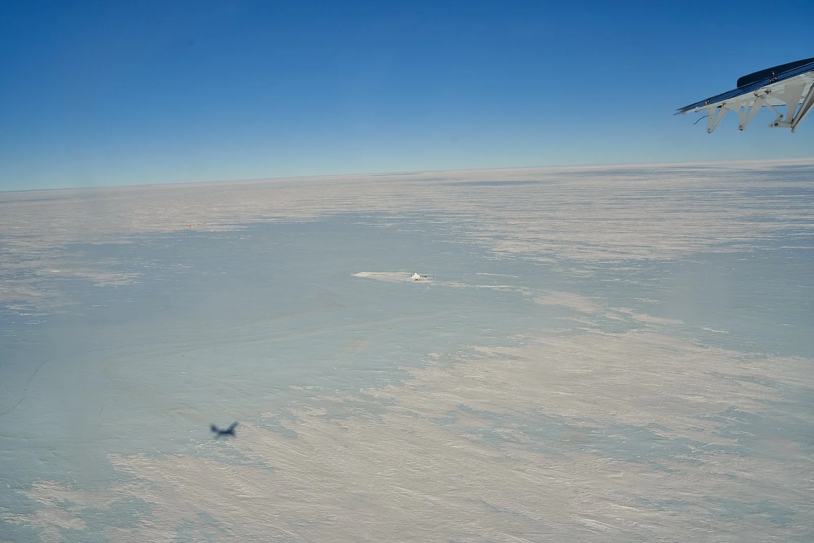 Aerial view of the Allan Hills Blue Ice Area