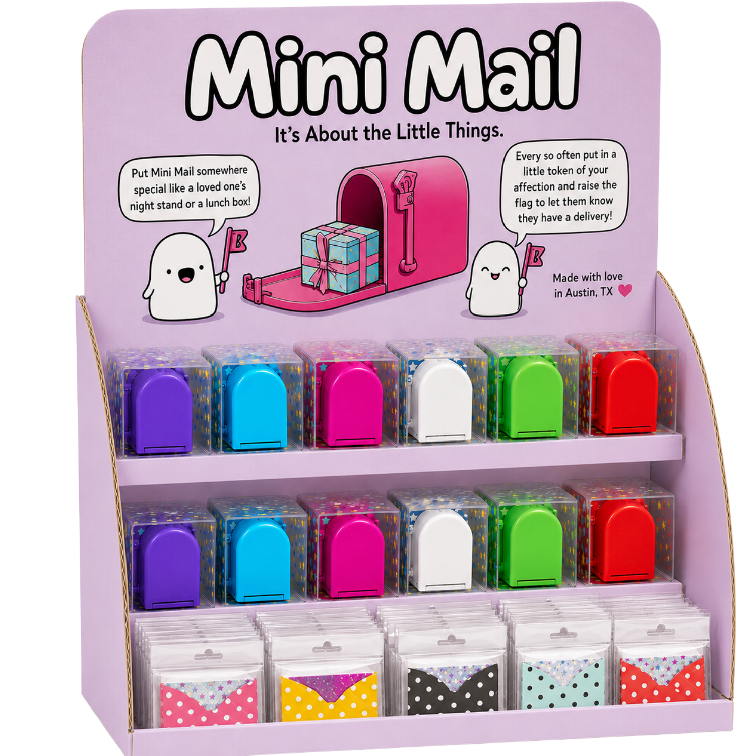 Mini Mail Boxes & Mail Packs