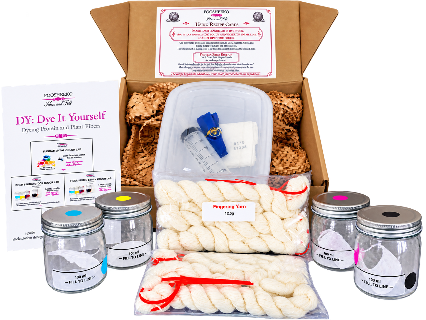 FOOSHEEKO Fiber Dyeing Kit - protein open box.png