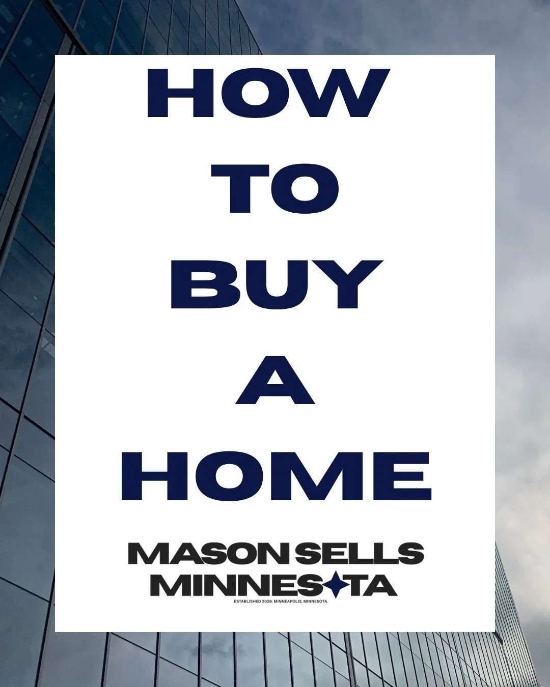 Looking to buy a home but have no idea where to start? I got you! Here is my simplified guide on what the process can look like for you. 

Ready to make it happen? Drop a 🏡 below for a DM. 

#masonsellsminnesota #realestate #minnesota #realtor #home