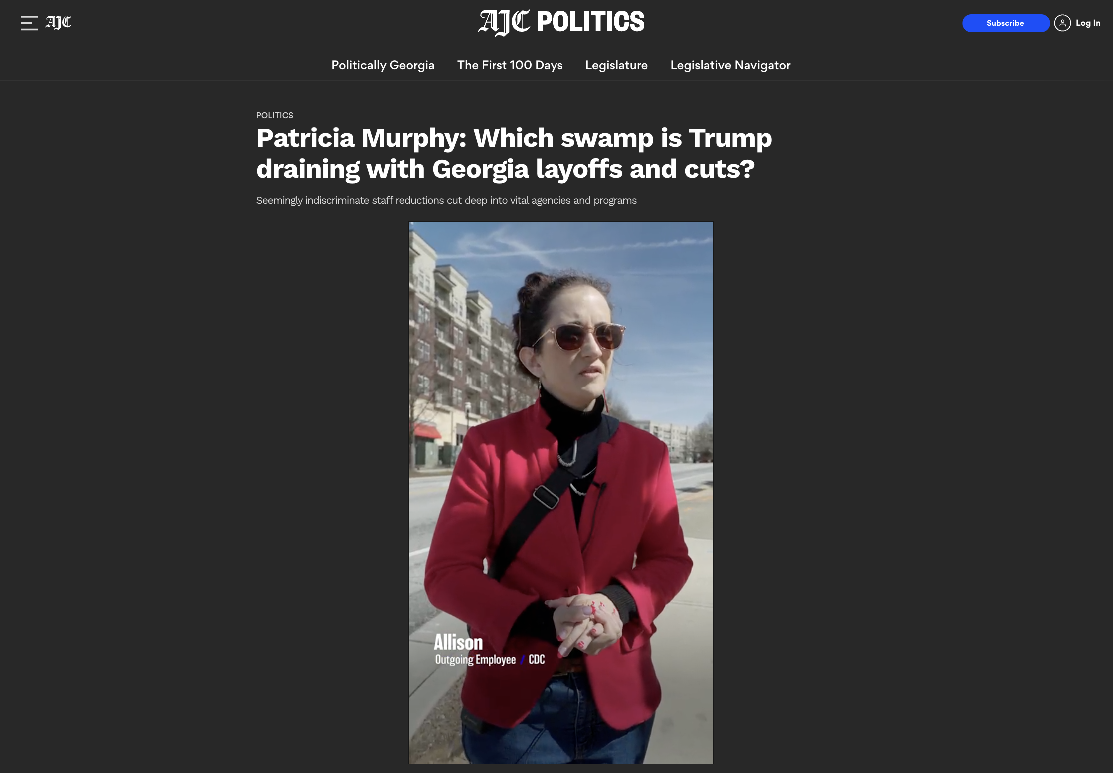 Patricia Murphy: Which swamp is Trump draining with Georgia layoffs and cuts?