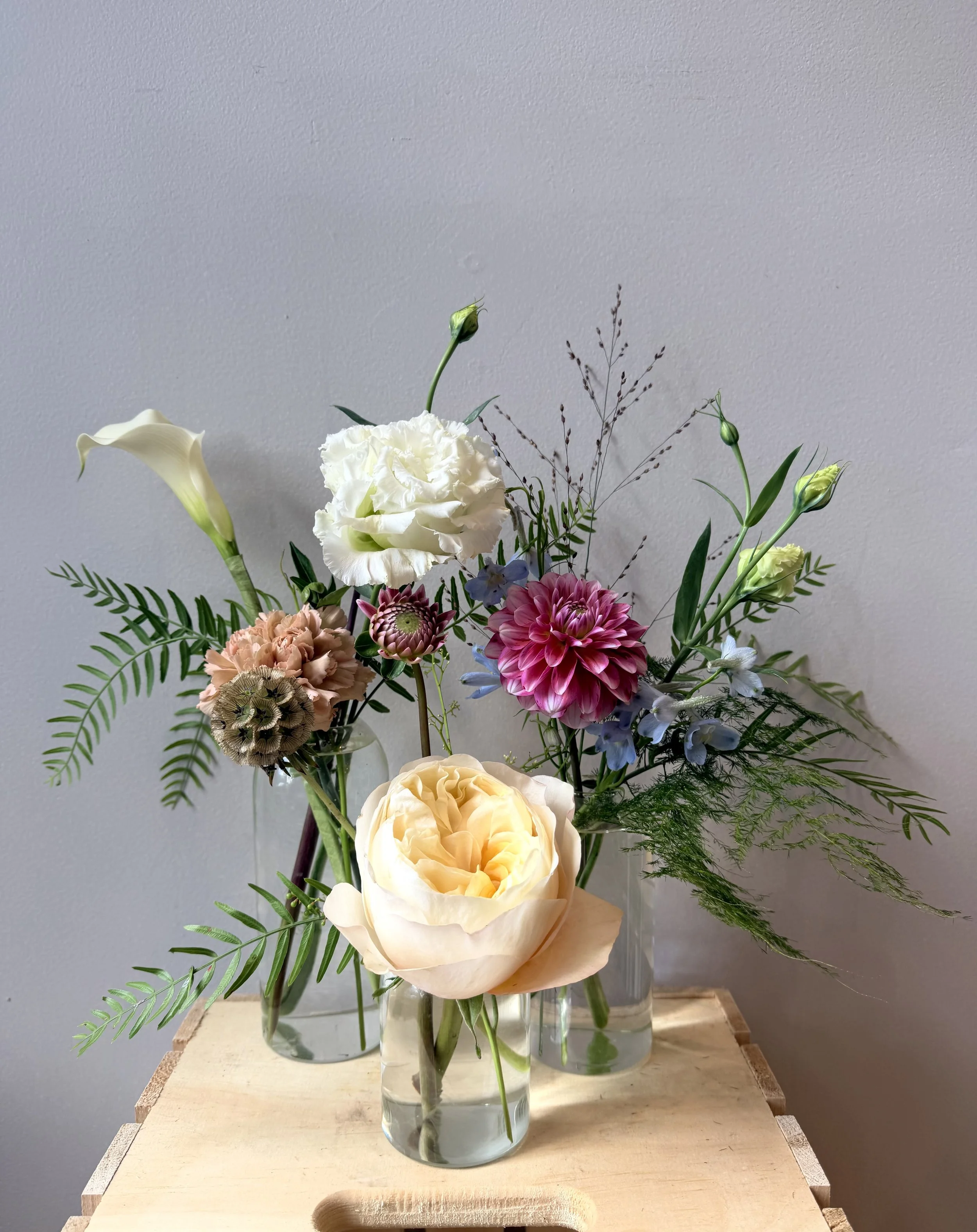 Budvase trio