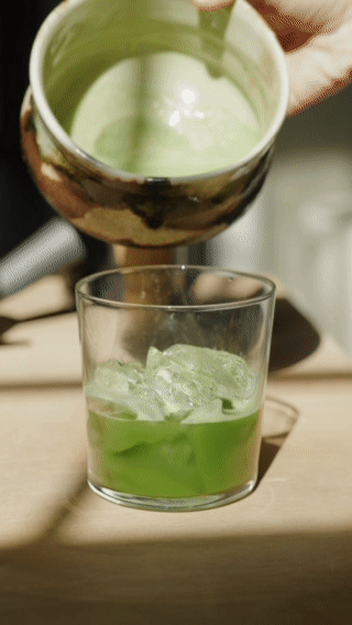 Matcha at Tea at Shiloh