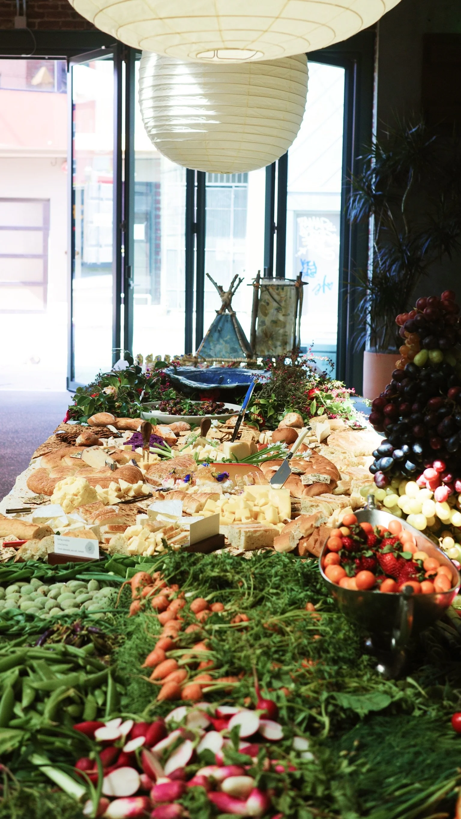 Creative and Culinary Direction for Earth Day x Commons Edible Installation