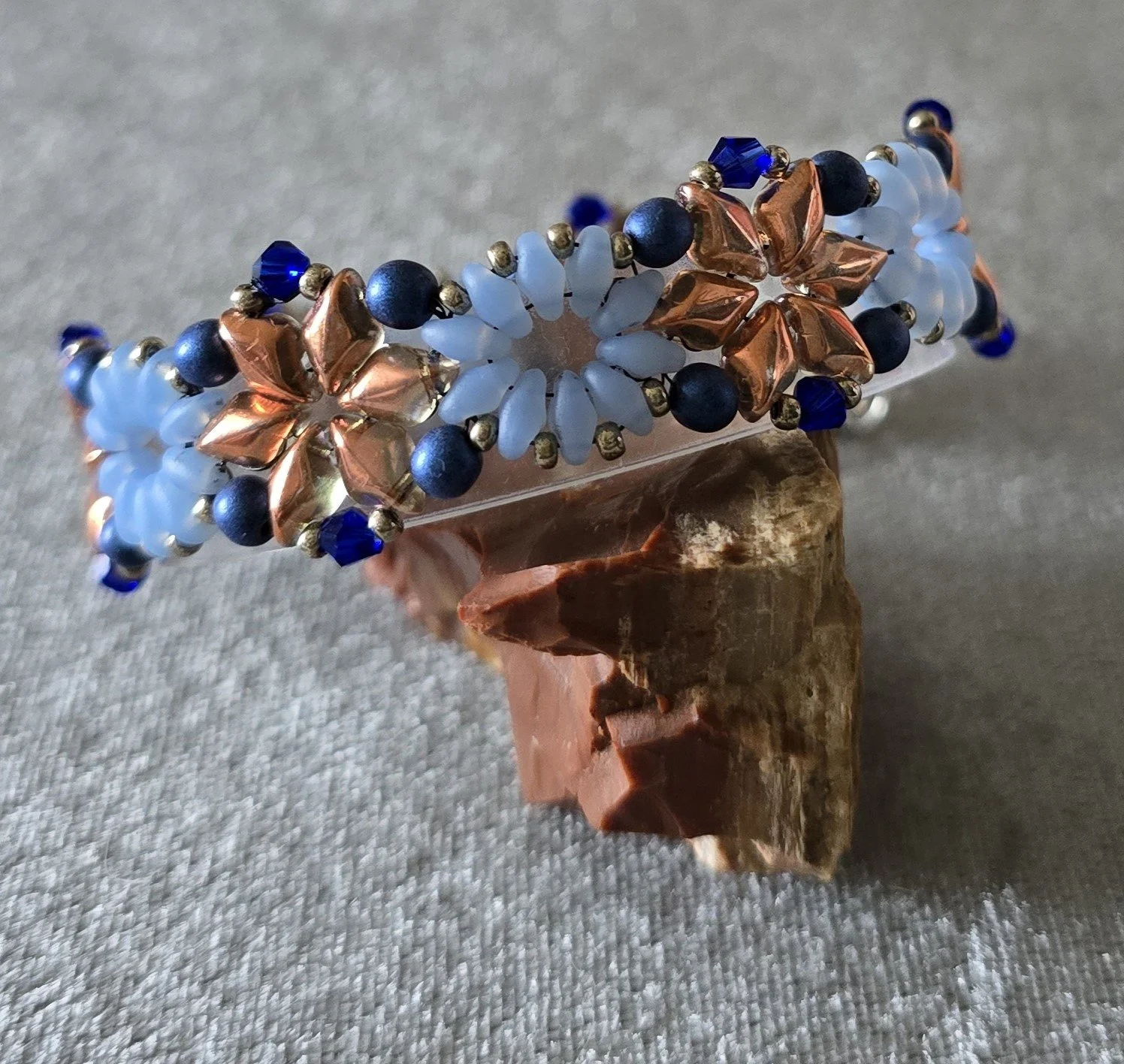 Celestial Blossom Beaded Bracelet