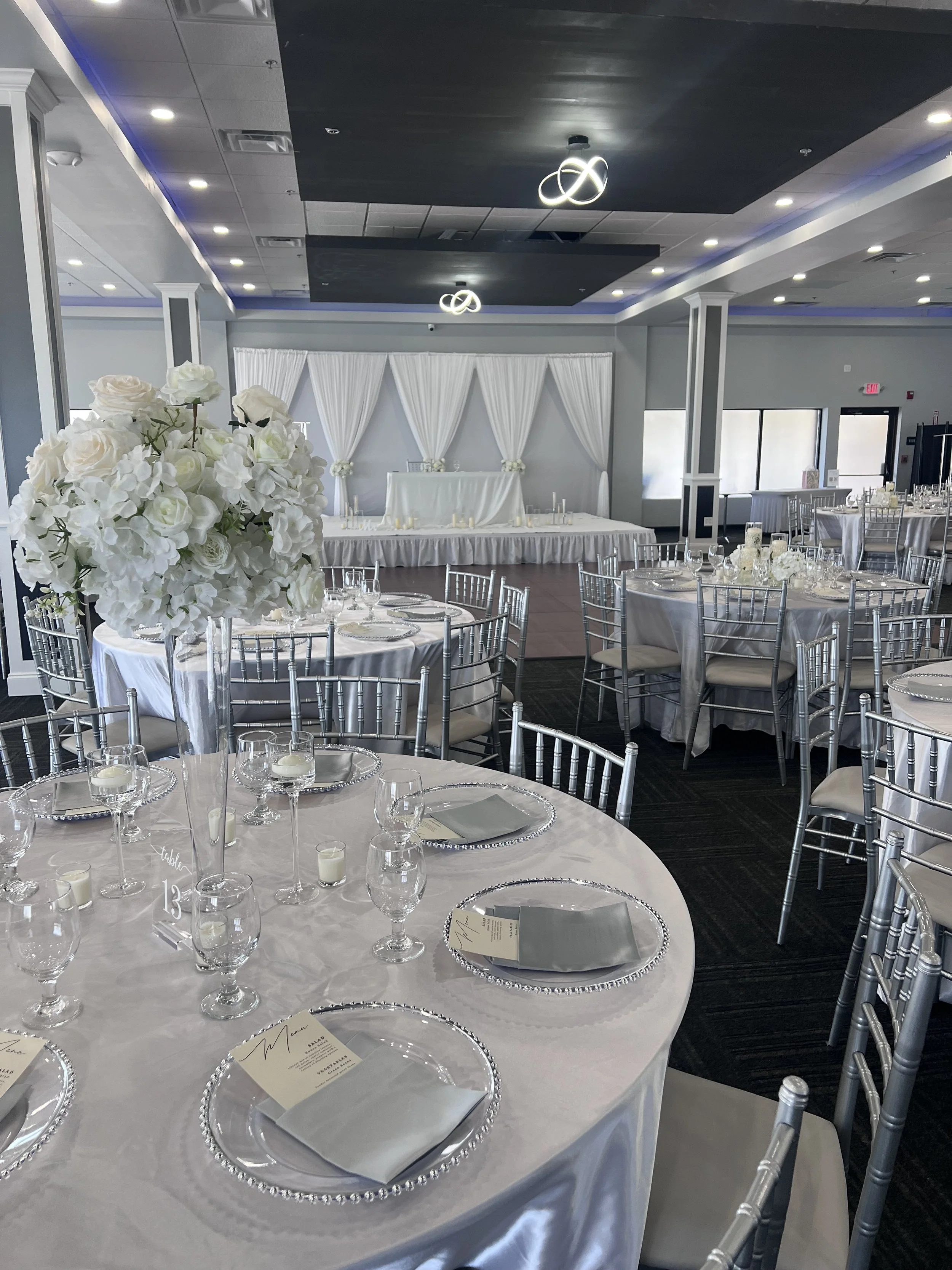 Reception at Mill Run Event Center