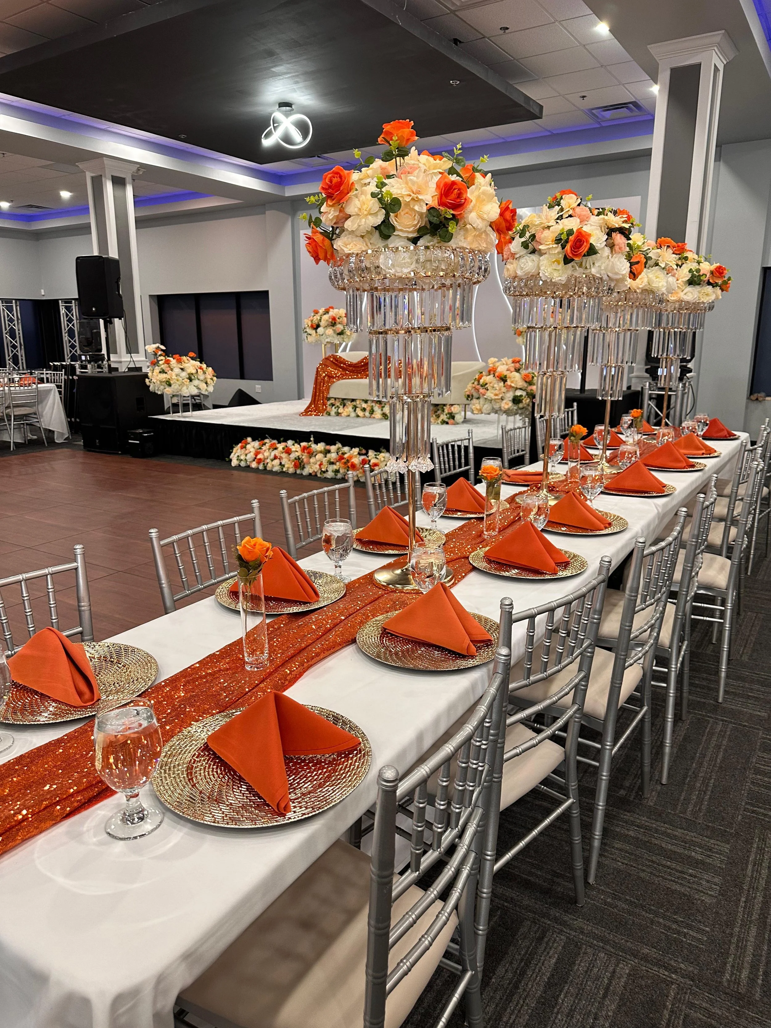 Reception at Mill Run Event Center